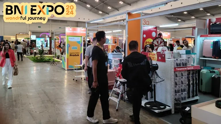 Partisipasi PT Jagarti Sarana Telekomunikasi di BNI EXPO 2024 PT Jagarti Sarana Telekomunikasi di BNI Expo 2024 mendukung pembayaran digital QRIS wondr by BNI